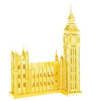 Mô hình Tháp Đồng Hồ Big Ben lắp ráp kim loại 3D - Metal Works MP107