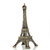 Mô hình tháp Eiffel cao 38 cm (màu vàng rêu)