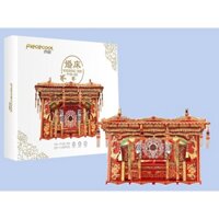 Mô hình thép 3D tự lắp ráp Giường cưới Wedding Bed (Tặng hộp mica che bụi)