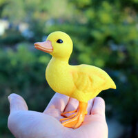 Mô hình Thiên đường✨Mô Phỏng Động Vật Nhỏ Vịt Vàng Đồ Chơi Mô Hình Hoang Dã Trang Trại Gia Cầm Mô Hình Chắc Chắn Tĩnh Búp Bê Trẻ Em Nhận Thức Chủ Đề