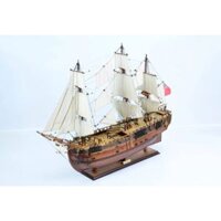 Mô hình thuyền buồm gỗ mỹ nghệ HMS Endeavour dài 90cm gỗ tự nhiên, quà tặng biếu sếp