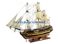 Mô Hình Thuyền Chiến Hạm Hoàng Gia HMS Agamemnon (Tàu Cổ Chiến Hạm Anh Quốc) | Hàng Xuất Khẩu - Gỗ Căm Xe | Thân 75cm