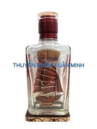 Mô Hình Thuyền Gỗ Trong Chai Rượu IMPERIAL - S1