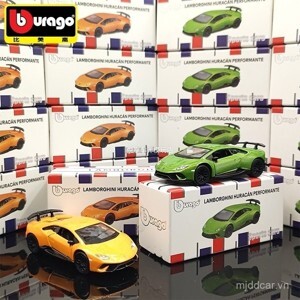 Mô hình xe Lamborghini Huracán Polizia tỉ lệ 1/18 Bburago 11041