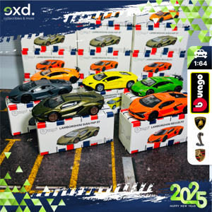 Mô hình xe Lamborghini Huracán Polizia tỉ lệ 1/18 Bburago 11041