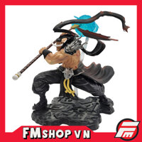 MÔ HÌNH TĨNH ONE PIECE PVC RÂU TRẮNG 20CM BL CÓ LED NO BOX