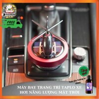 Mô hình trực thăng trang trí xe hơi phát tán tinh dầu, nước hoa MB01 trang trí ô tô năng lượng mặt trời - MB01 (PTVina)