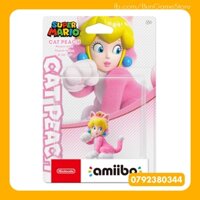 Mô hình trưng bày Amiibo Nintendo Switch - Super Mario - Cat Peach