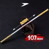 Mô hình trưng bày Gậy Như Ý của Tôn Ngộ Không dài 30cm bằng kim loại - Hoàng mô hình