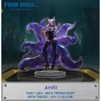 Mô hình tướng Ahri trong game Liên Minh Huyền Thoại