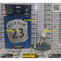 Mô hình tượng cầu thủ bóng đá David Beckham 23 LA Galaxy 2007-2008 home FT champs box non corinthian kodoto soccerwe