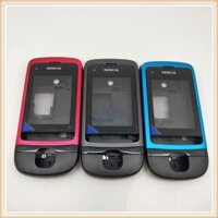 Mô Hình Tương Thích: Vỏ Cho Nokia C2-05 C205 Vỏ Điện Thoại Di Động Hoàn Chỉnh Pin Khung Cửa Có Loại Bàn Phím: Khả Năng Tương Thích Nhà Ở Toàn Diện Thương Hiệu: Dành Cho Nokia Co