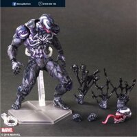 Mô hình Venom đen Play Arts Kai Trung Quốc - cao khoang 26cm.