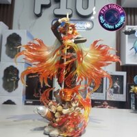 Mô hình Viêm Trụ Rengoku Chém Lửa Kimetsu no Yaiba -  Mô hình Thanh gươm diệt quỷ Viêm Trụ Rengoku 28Cm