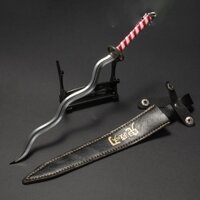 Mô hình Xà Trụ Iguro Obanai Nhật Luân Kiếm kèm bao da dài 26cm Thanh G.ươm Diệt Quỷ:Kimetsu no Yaiba