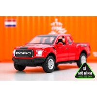 Mô hình xe bán tải Ford F150 Raptor Pickup 1:32 Đỏ