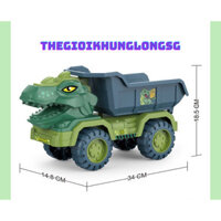 Mô Hình Xe Ben Khủng Long an toàn Cho Bé