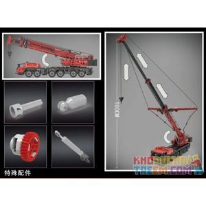 Mô hình xe ben mini 4WD MAMMOTH DUMP TRUCK 17013