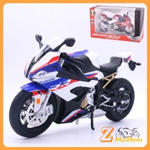 Mô hình xe BMW S1000RR 2020 1:12 HuaYi Model