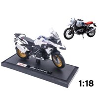 Mô hình xe các mẫu BMW R1250 gs R nine T R9T urban S1000rr tỉ lệ 1:18 maisto