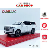 Mô hình xe CADILLAC ESCALADE 2023 1:32 Alloy có đế