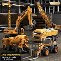 Mô Hình Xe Cần Cẩu Đồ Chơi Cho Bé