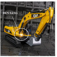 Mô hình xe cẩu xúc bằng hợp kim nhựa đồ chơi trẻ em mô hình tỉ lệ 1:50