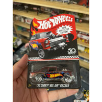 mô hình xe (có Protect card) 55 Chevy Bel Air GASSER 2018 Collector Edition 50th chính hãng Hot Wheels tỉ lệ 1:64