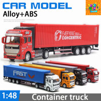 Mô Hình Xe container Bằng Hợp Kim Tỉ Lệ 1: 48