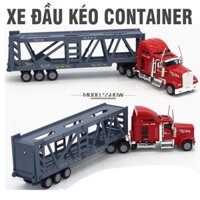 Mô hình xe container các loại , xe đầu kéo thùng chở hàng, giá chở hàng xe đồ chơi trẻ em bằng hợp kim và nhựa