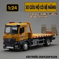 Mô hình xe cứu hộ có bệ nâng xe tỉ lệ 1:24 Metal DieCast OT296