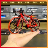 Mô hình xe đạp địa hình kim loại tỉ lệ 1:8(20cm) hãng Chezhi