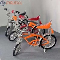Mô hình xe đạp hợp kim DYRUIDOJ, Cam Đen Đỏ Phong cách Retro Mô phỏng xe đạp leo núi, Đồ trang trí đi xe đạp thời trang Tỉ lệ 1: 10 Trang trí nội thất Mô hình xe đạp Mini Quà tặng sinh nhật