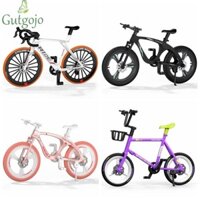 Mô hình xe đạp Mini GUTGOJO, Mô phỏng tỷ lệ 1: 8 Đồ chơi xe đạp leo núi, Quà tặng sinh nhật Đua xe kim loại Diecast Đường thu nhỏ Bộ sưu tập mô hình xe đạp BMX