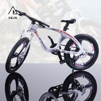 Mô hình xe đạp Mini SKJK, Đua xe mô phỏng kim loại Đồ chơi xe đạp leo núi, Quà tặng sinh nhật Trang trí thu nhỏ tỷ lệ 1: 8 Đường xe đạp BMX Mô hình đồ chơi trẻ em