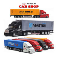 Mô hình xe đầu kéo container tỉ lệ 1:48 nhiều màu sắc