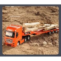 Mô hình xe đầu kéo kéo theo rơ mooc 1:50