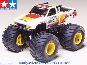 Mô hình xe địa hình Mini 4WD TOYOTA HI-LUX MONSTER RACER 17009