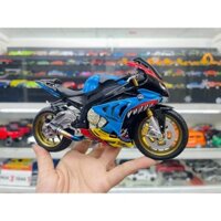 Mô hình xe độ BMW S1000RR Cá Mập độ pô tỉ lệ 1:12 Autono1 Joycity D022A