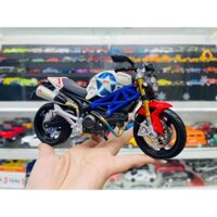 MÔ HÌNH XE ĐỘ DUCATI MONSTER 696 CUSTOM NICKY HAYDEN 1:12 AUTONO1 D199