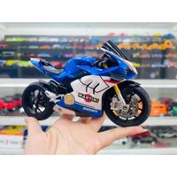 Mô hình xe độ Ducati Panigale V4 Martini Tỉ Lệ 1:12 Autono1 Maisto D222L
