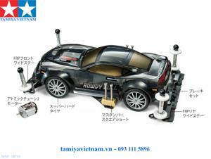 Mô hình xe đua Mini 4WD 18710 MINI 4WD STARTER PACK FM-A BALANCED SPEC 18710