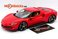 Mô hình xe Ferrari 296 GTB Assetto Fiorano 1:18 Bburago