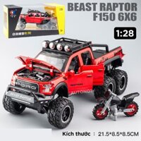 Mô hình xe Ford Beast Raptor F150 Offroad tỉ lệ 1:32 Chezhi OT606