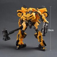 Mô Hình Xe Hơi Biến Hình Rô Bốt Transformers Robot ong bắp cày Bằng Hợp Kim Chất Lượng Dành Cho BéTặng ô tô