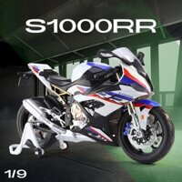 Mô Hình Xe Hơi bmw s1000rr Bằng Hợp Kim Có Đèn Và Âm Thanh Tỉ Lệ 1: 9