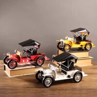 Mô hình xe hơi cổ điển decor phong cách Retro BH7123