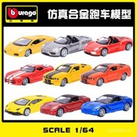 Mô hình xe hơi hợp kim Bburago Porsche Lamborghini mô hình xe Dodge 1:64 xe thể thao giá rẻ GR5D