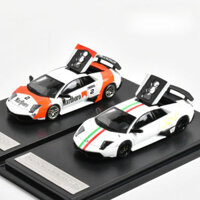 Mô hình xe hơi hợp kim HRM 1/64 Lamborghini LP670 SV, đồ chơi xe hơi đúc, quà tặng sinh nhật sưu tầm