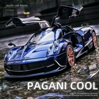 Mô Hình Xe Hơi Pagani Huayra Tỉ Lệ 1: 32 Bằng Hợp Kim Có Đèn Và Nhạc Độc Đáo Sống Động